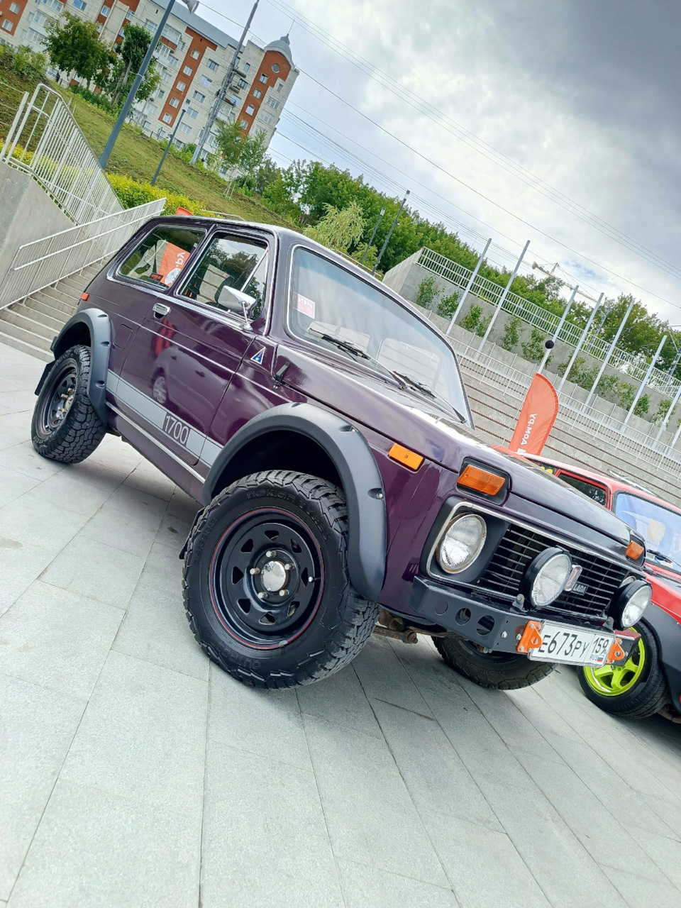 Фестиваль Perm Auto Festival — Lada 4x4 3D, 1,7 л, 1998 года ...
