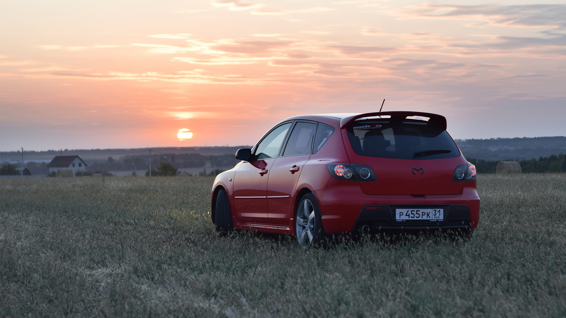 Mazda 3 Sunset