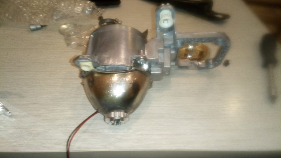 Внедрение би-линзы в фару Depo! — KIA Ceed (1G), 1,6 л, 2010 года ...