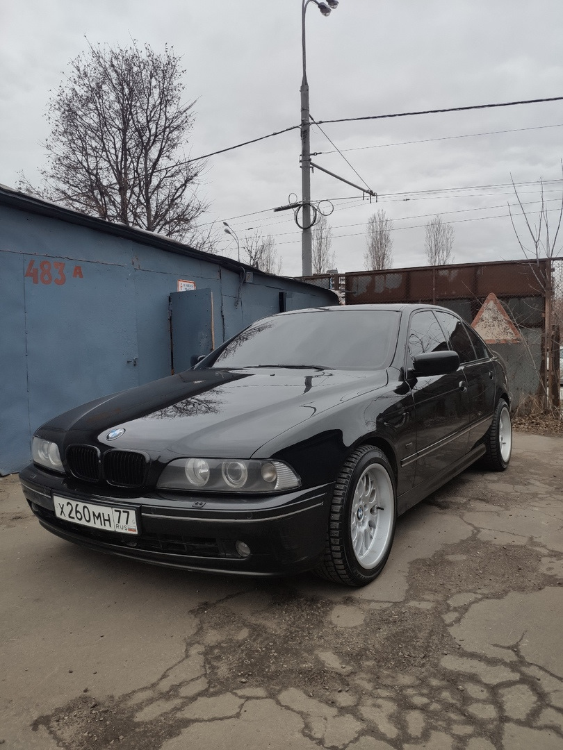 Зима зимой, а машина должна быть чистой… — BMW 5 series (E39), 3 л, 2002  года | другое | DRIVE2