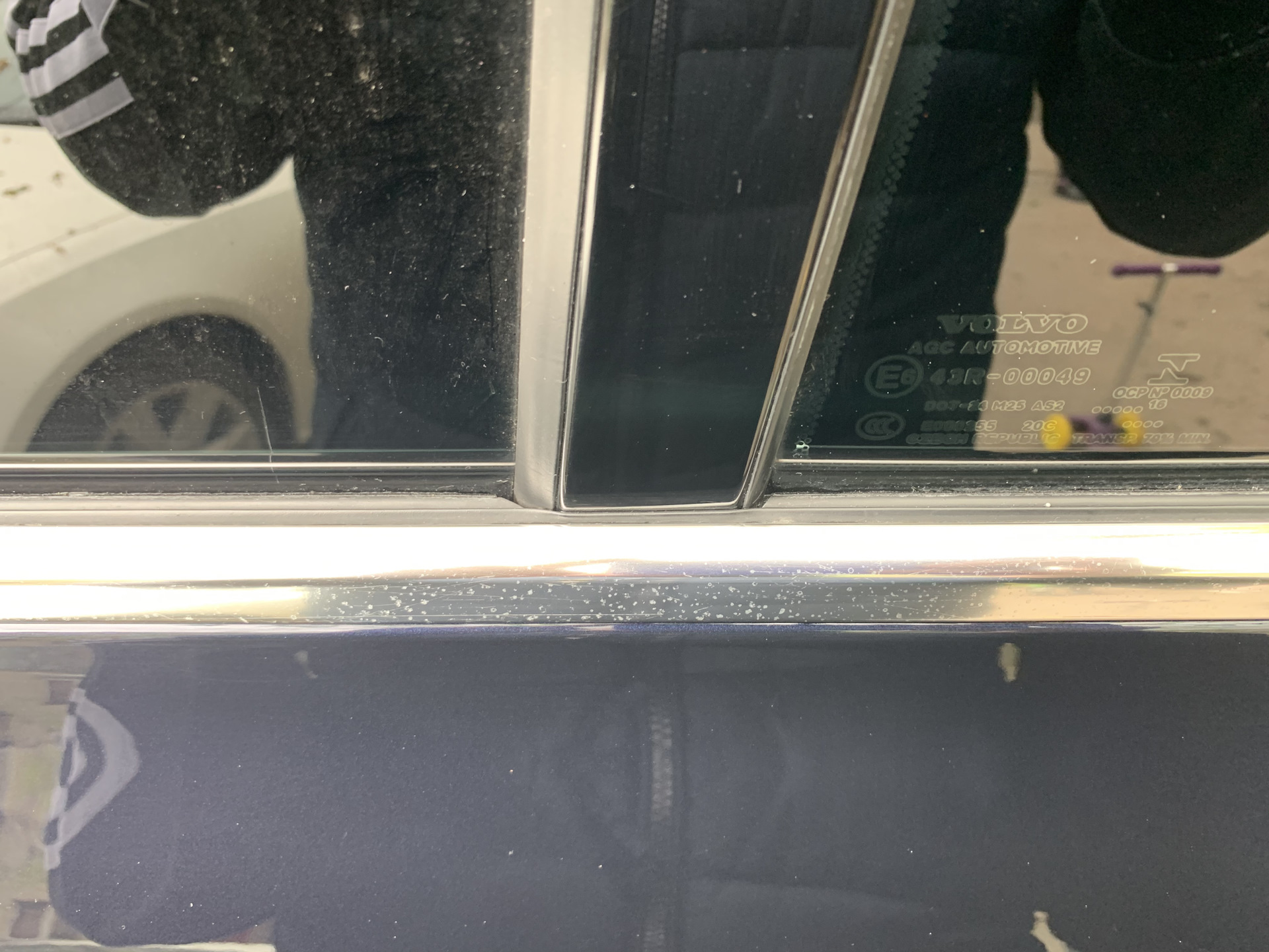 Полировка молдингов — Volvo XC90 (2G), 2 л, 2016 года | своими руками ...