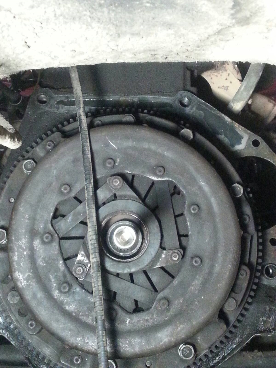 #28 Замена выжимного подшипника. — Lada 2101, 1,3 л, 1976 года ...