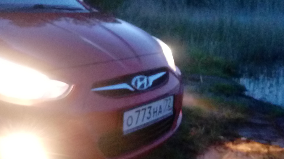 Не успеваю, ой забываю фоткать ( — Hyundai Solaris (1G), 1,6 л, 2012 ...