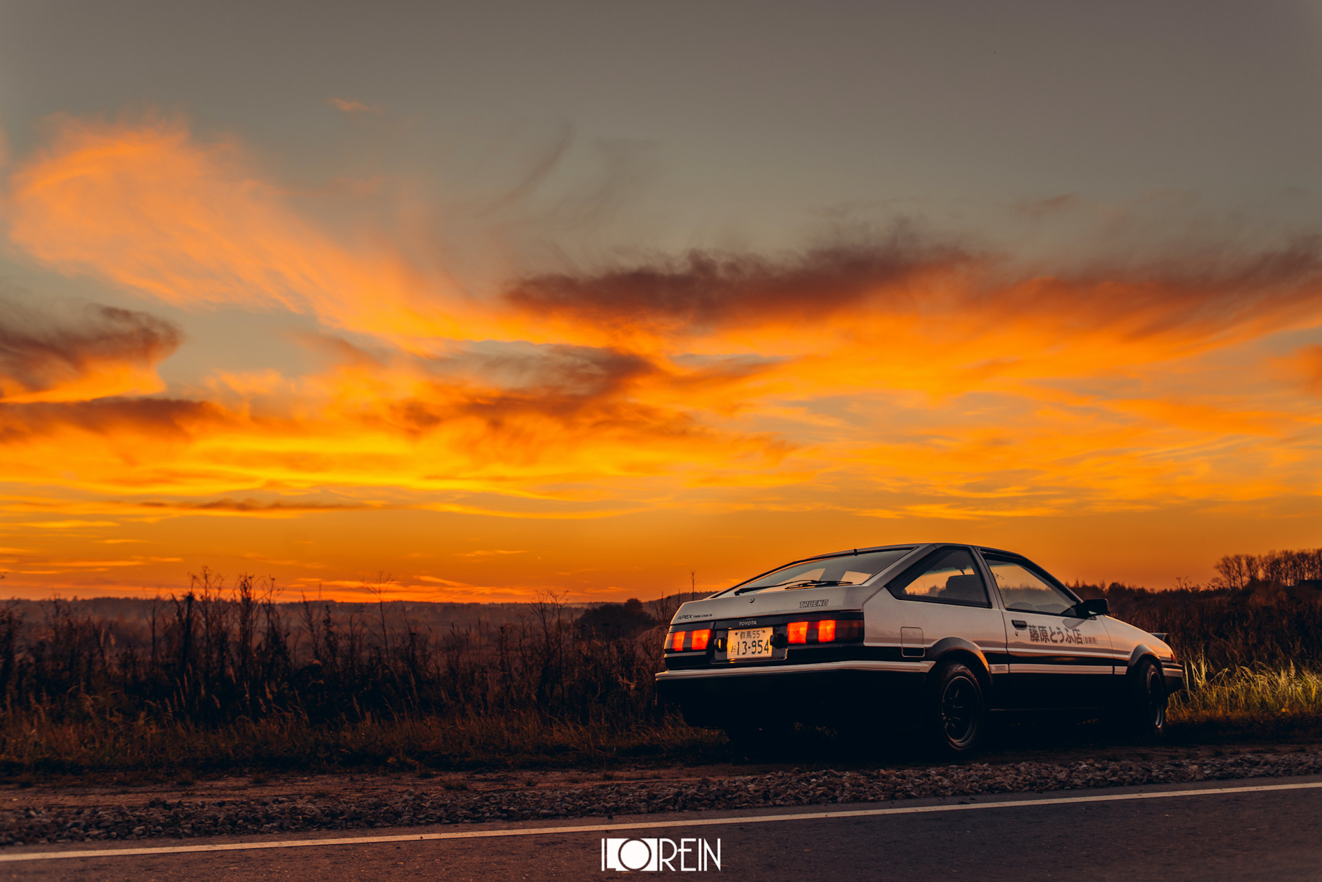 Toyota ae86 Street