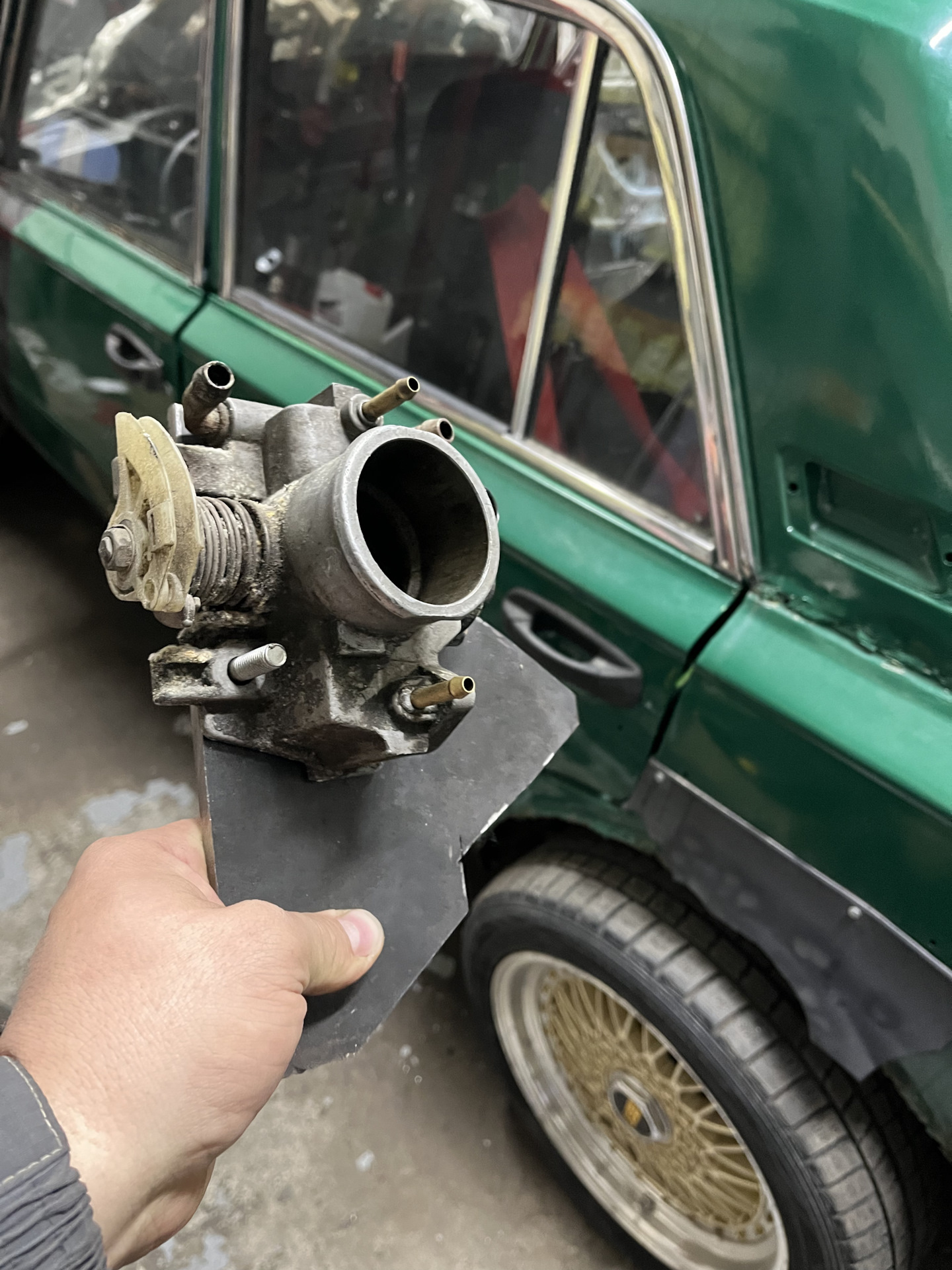 Самодельный ресивер на шеснарь — Lada 21033, 1,7 л, 1985 года | своими ...