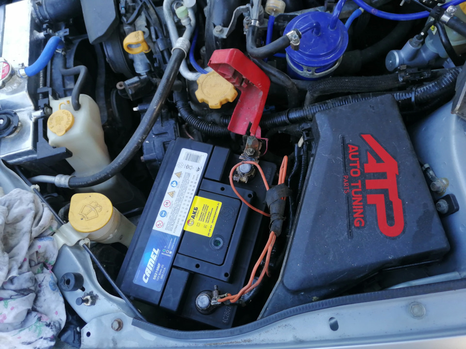 40. Установка нового АКБ, и дадчика буста на будильник Depo4в1 — Subaru ...