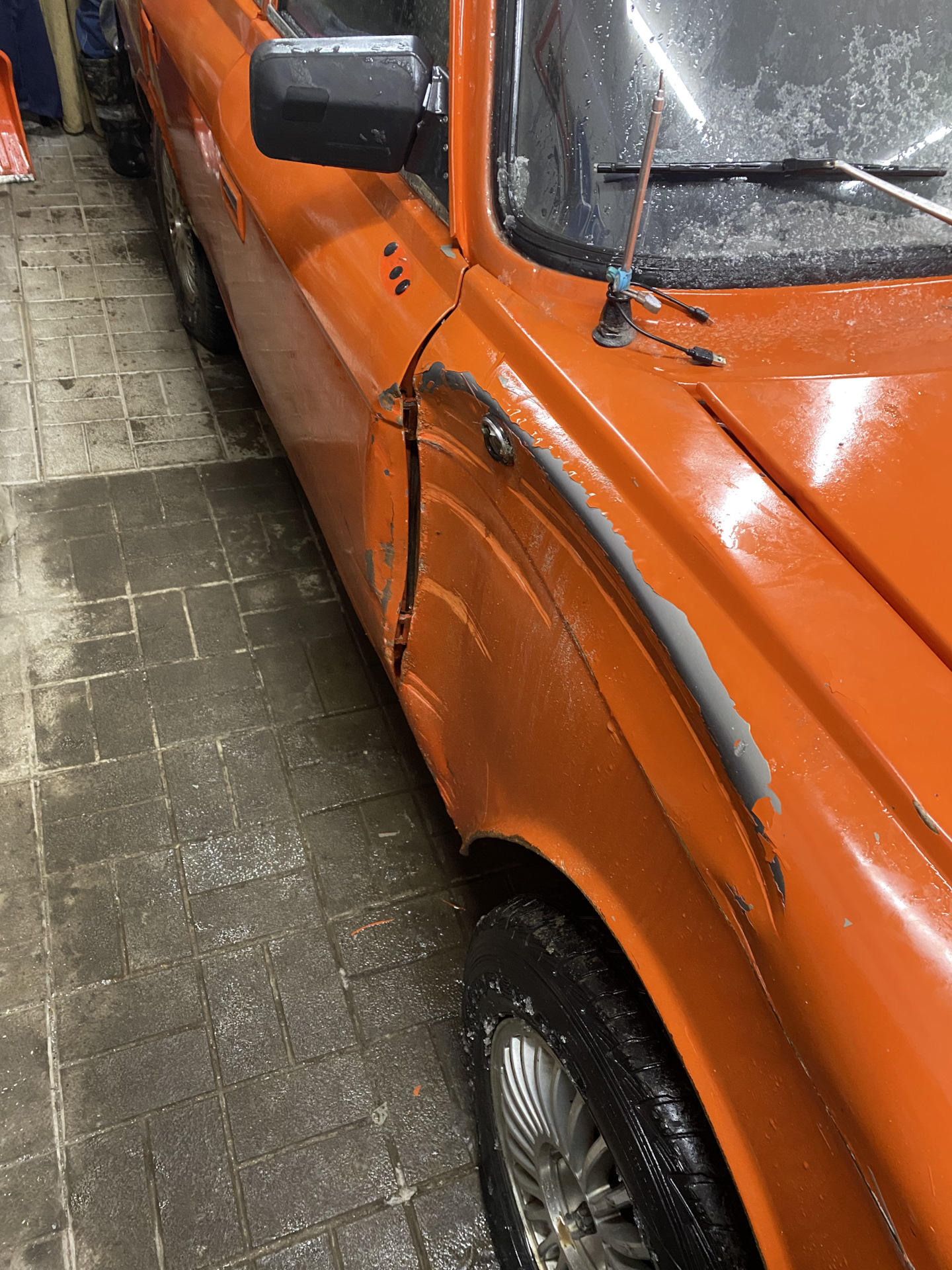 ЗМЗ-406 в ИЖ Ч2. Первая примерка — ИЖ 21251, 1,5 л, 1994 года | тюнинг ...