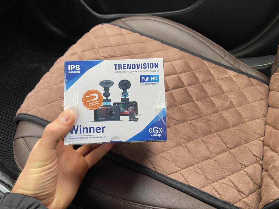 Видеорегистратор с задней камерой Trendvision📸 — KIA Rio (3G), 1,6 л ...