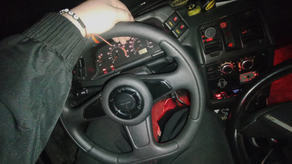Руль техно экстрим спорт — Lada 21100, 1,5 л, 1999 года | тюнинг | DRIVE2