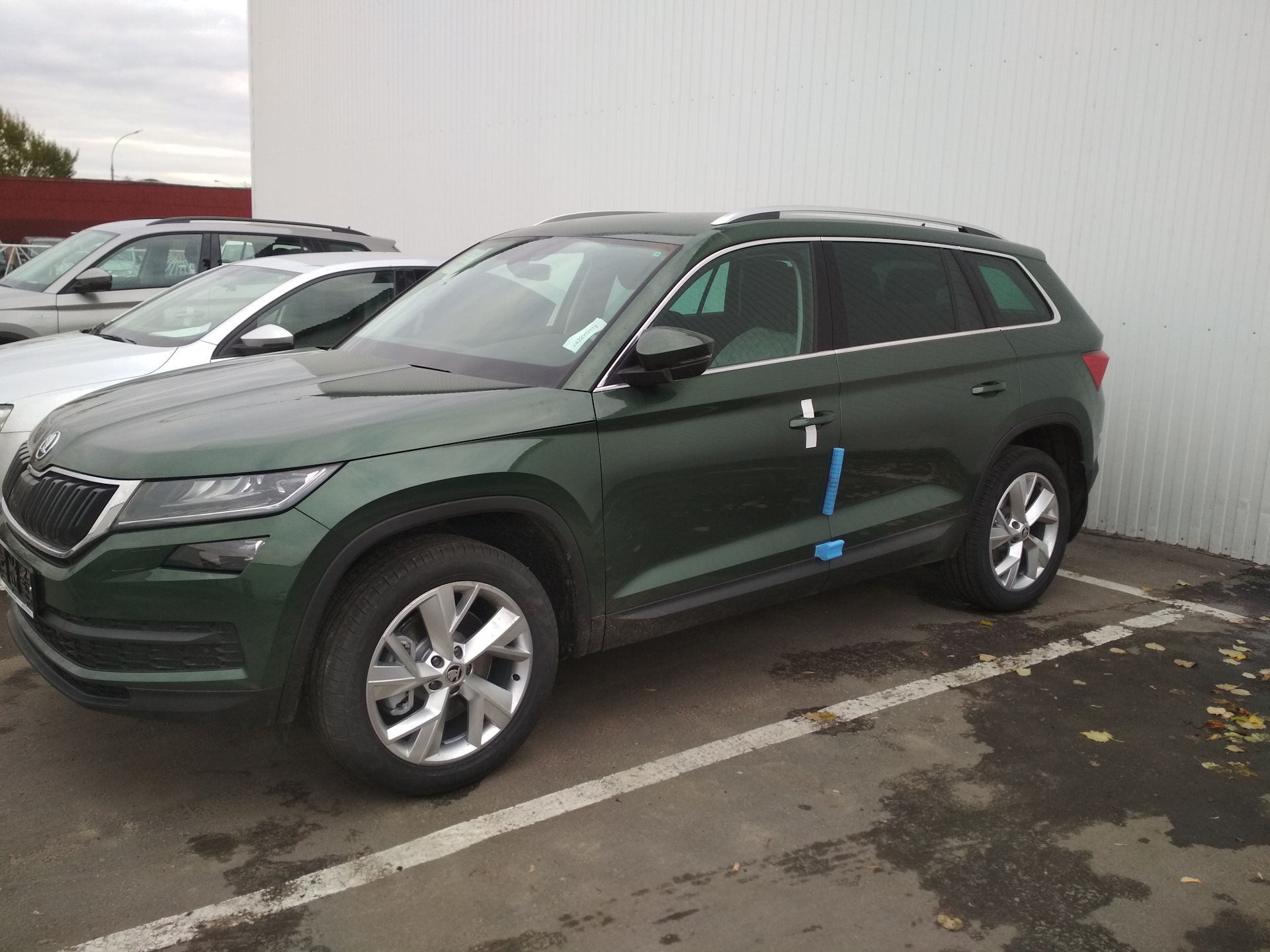 Skoda Kodiaq Р·РµР»РµРЅС‹Р№