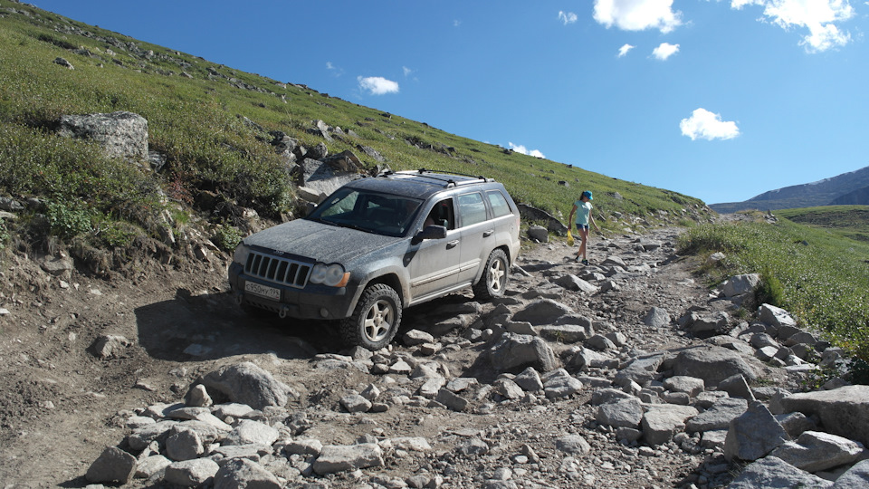MBRP exhaust — Jeep Grand Cherokee (WK), 3 л, 2008 года тюнинг DRIVE2