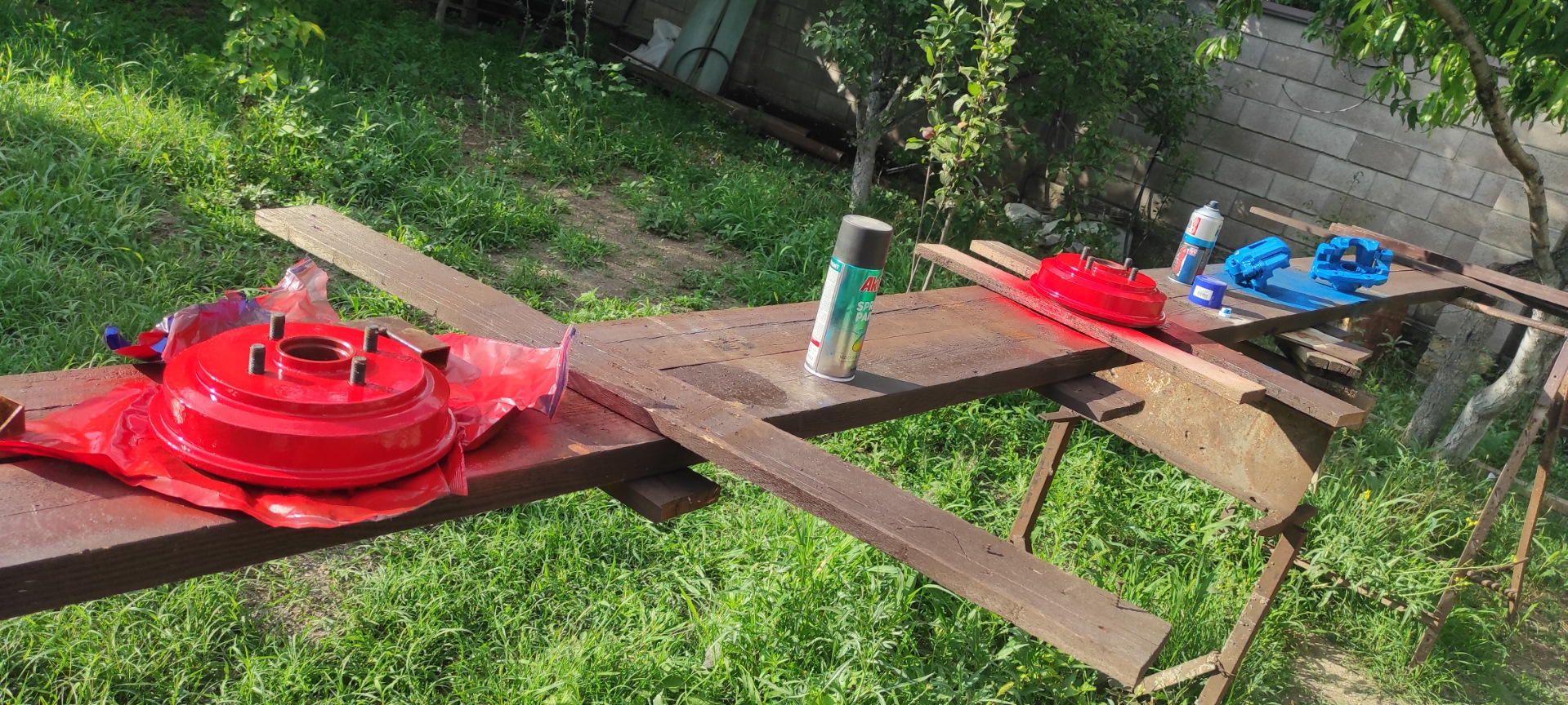 Красоты тормозных барабанов пост — Ford Fusion, 1,6 л, 2004 года ...