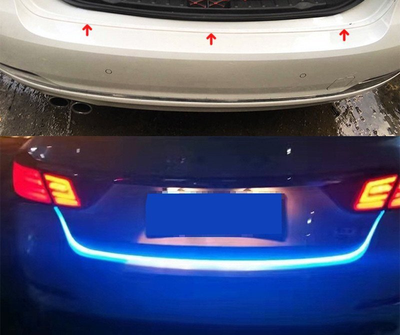 Динамическая Led подсветка двери багажника LD-1552. — АвтоКлюч-63 на DRIVE2