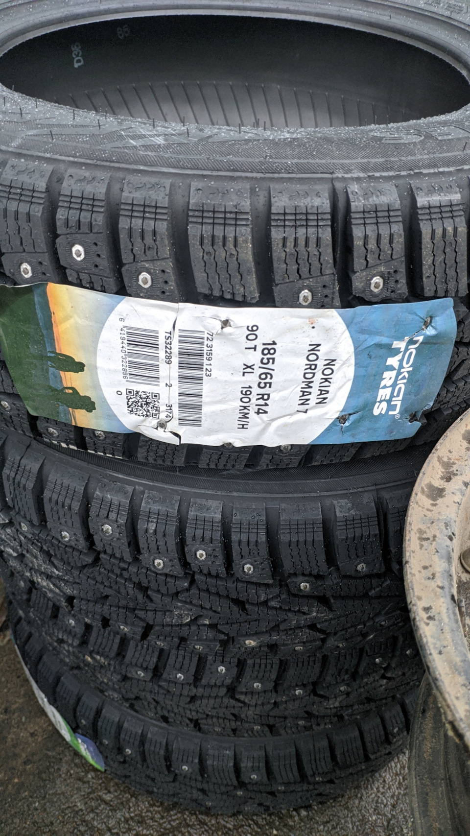 Отзыв о шинах Nordman 7 185/65 r14 — Honda Jazz (1G), 1,5 л, 2002 года ...