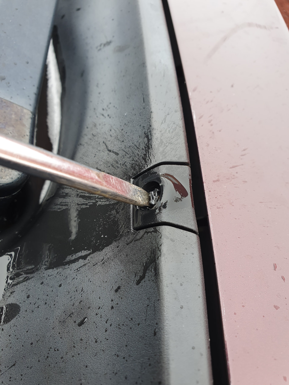 Регулировка форсунок омывателя — Nissan Note (2G), 1,2 л, 2015 года ...