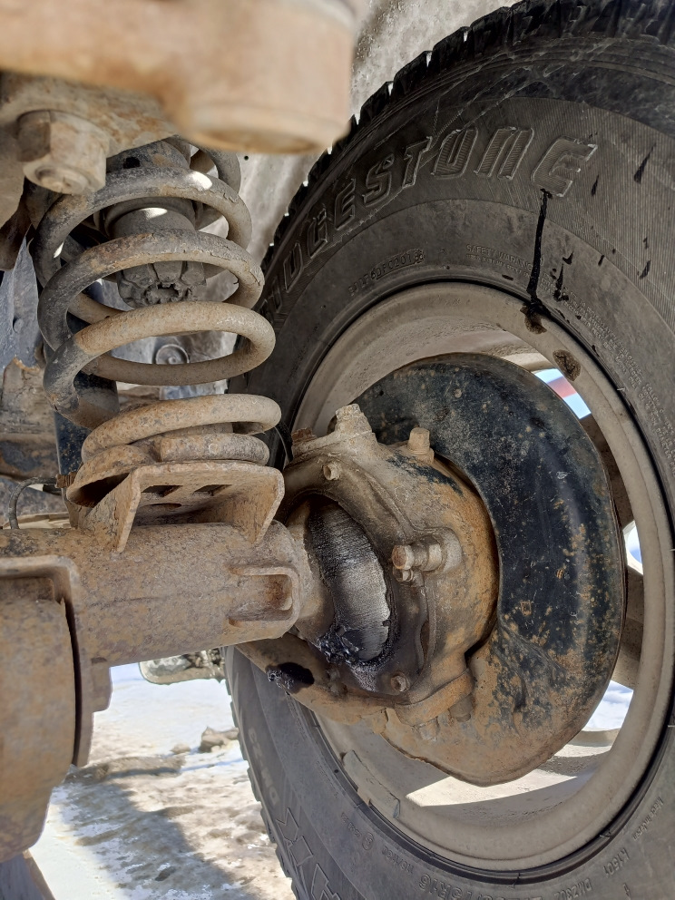Поворотные кулаки — Toyota Land Cruiser 80, 4,2 л, 1994 года | визит на ...