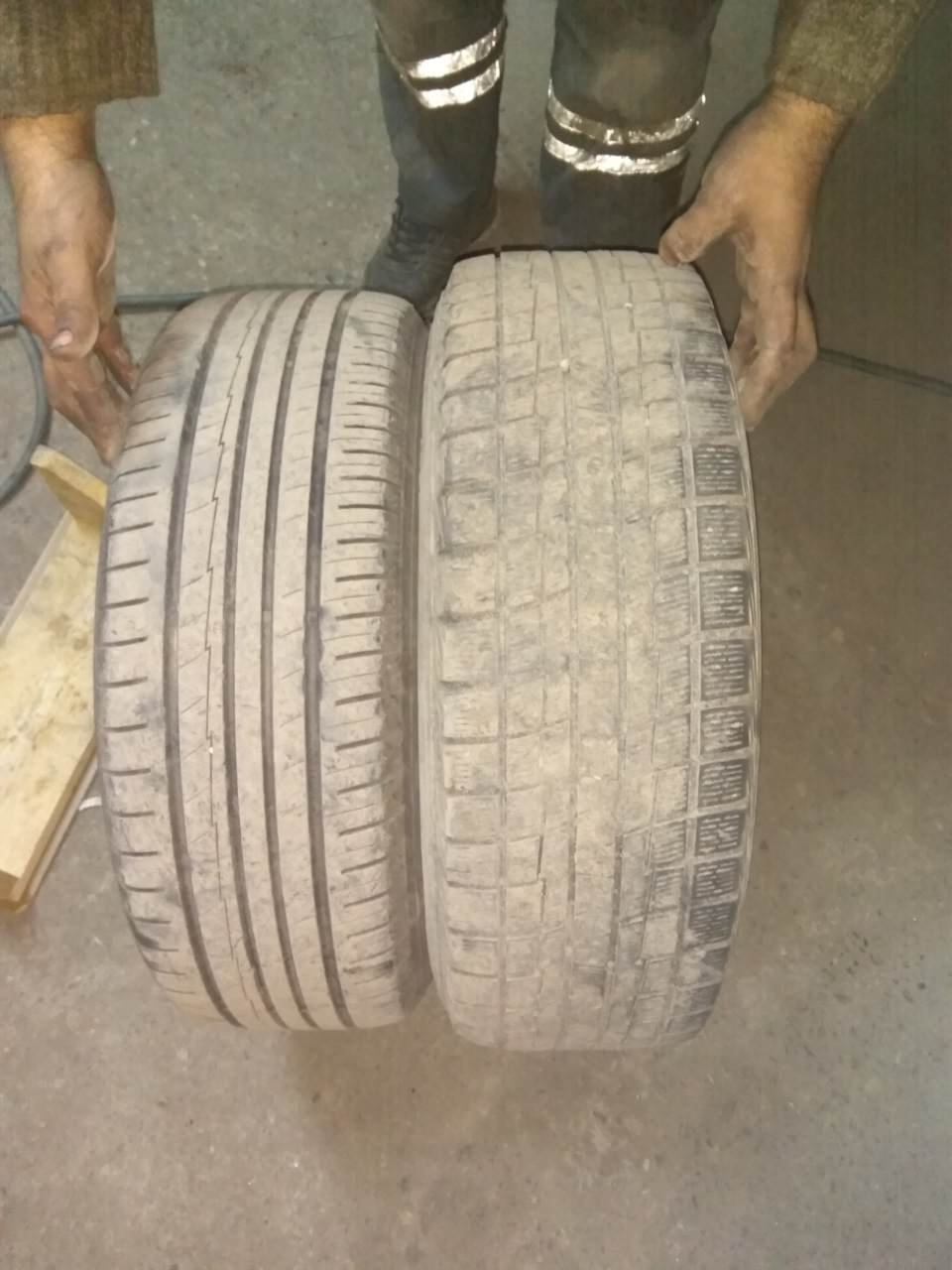 Сравнение 205/60 R16 и 215/65 R16 на Сентре — Nissan Sentra (B17), 1,6 л,  2014 года | шины | DRIVE2