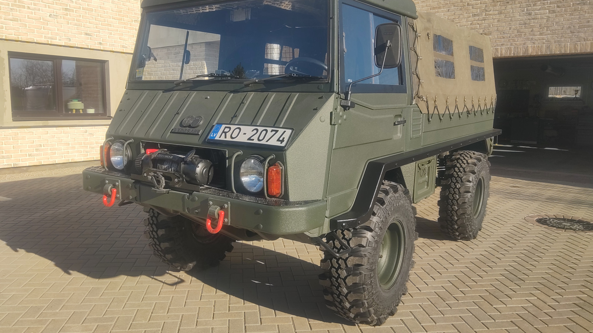 Pinzgauer Steyr Puch Австрийский вездеход | Австрийский вездеход на DRIVE2