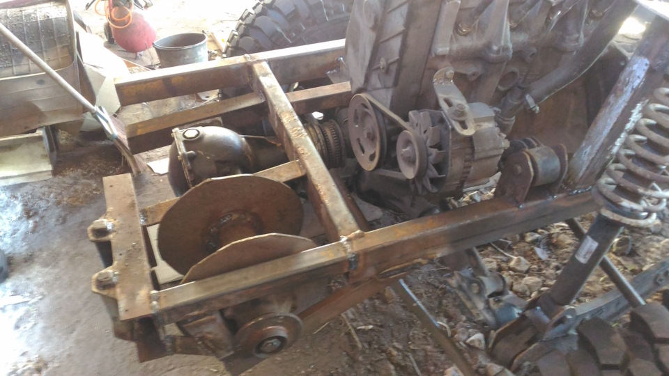 Лебедка из моста — Авто для прогулок мини-джип, 1,5 л, 2000 года ...