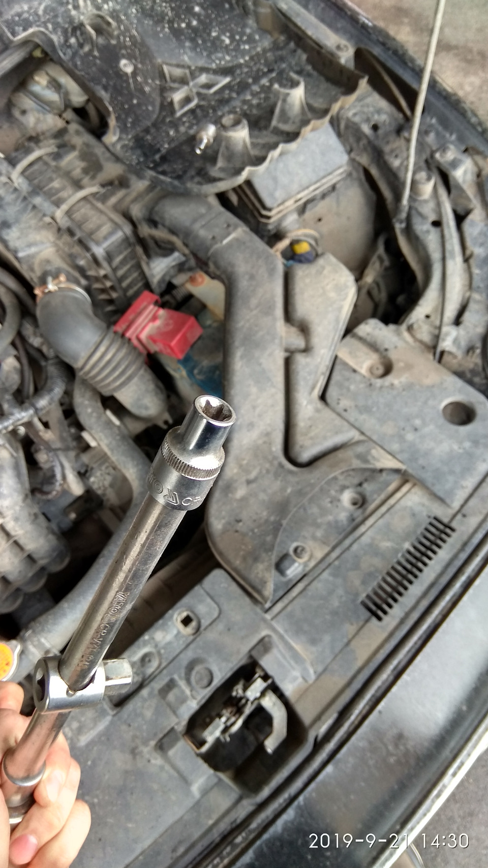 Замена свечей! - Mitsubishi Lancer X, 2 л, 2008 года расходники DRIVE2