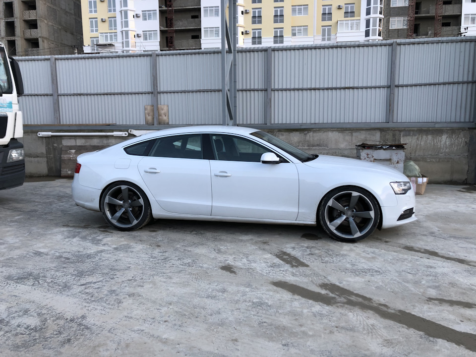 Audi a5 пружины с занижением