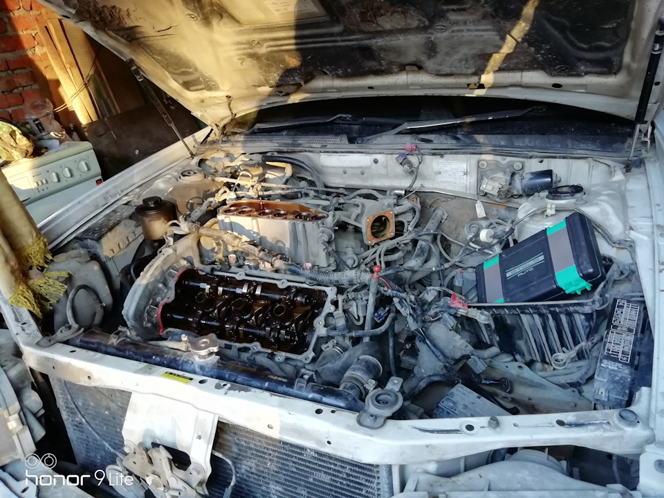 Как снимать головку на модели nissan cefiro 14.вот и начались сдвиги - Nissan Cefiro (A32), 2,5 л, 1995 года своими руками D