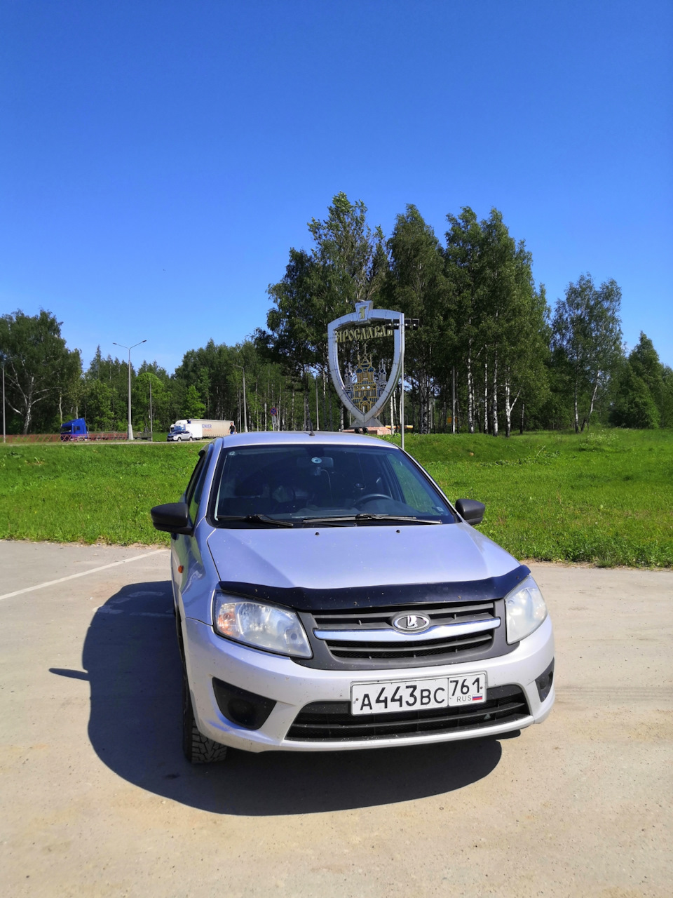 Поездка Ростов-Мирный (Архангельская область) — Lada Гранта лифтбек, 1,6 л,  2015 года | путешествие | DRIVE2