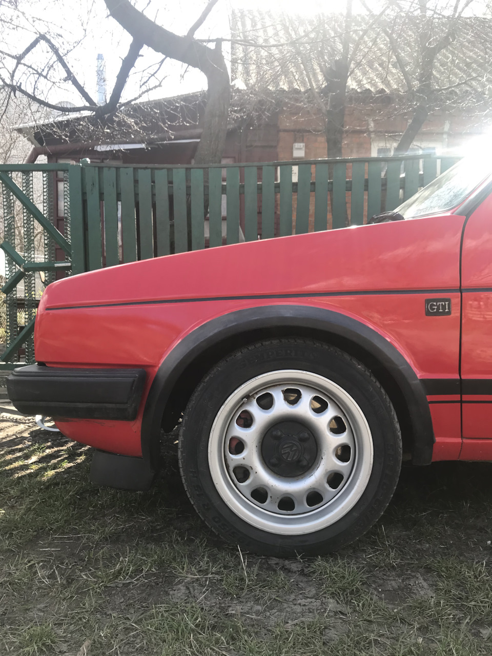 Ободки (тримринг) на стальные диски G60 R15 — Volkswagen Golf Mk2, 1,9 л,  1986 года | колёсные диски | DRIVE2