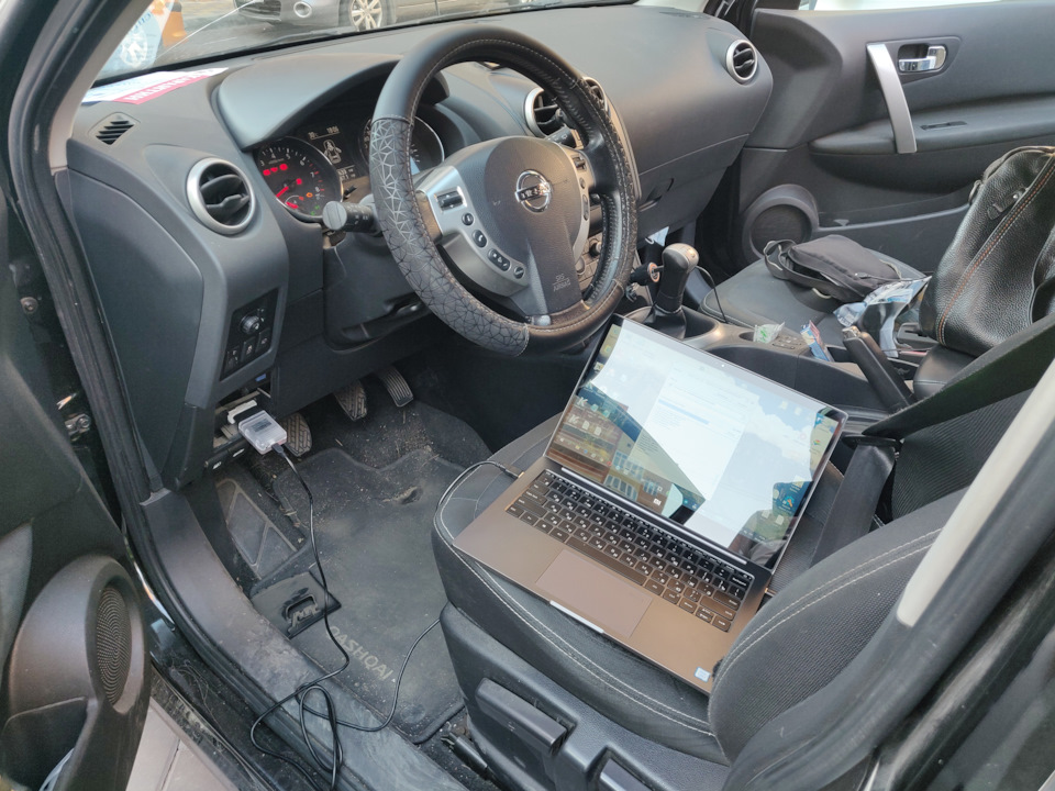 ЧИП-тюнинг NISSAN QASHQAI 1.6MT под нормы токсичности ЕВРО2 для ...