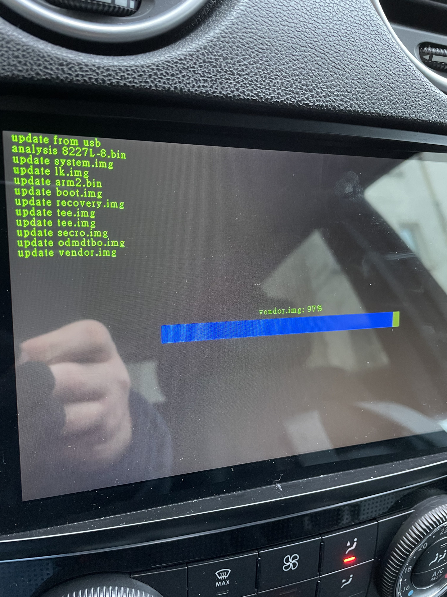 Обновление китайского магнитофона — Mercedes-Benz M-Class (W164), 3,5 л ...