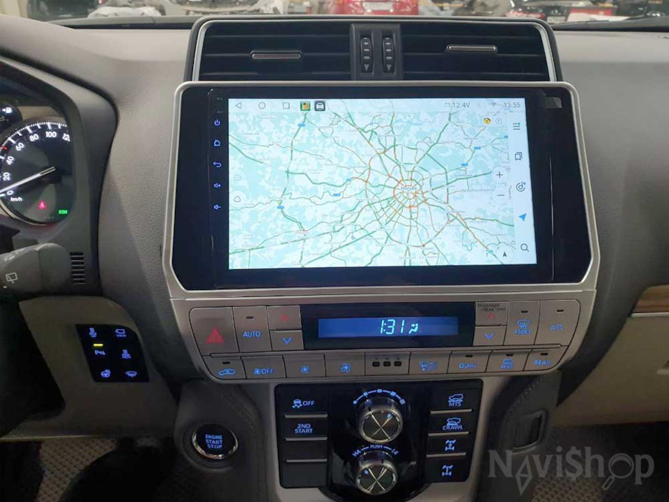 Магнитола для Toyota Prado 150 с яндекс навигатором, русификация ...
