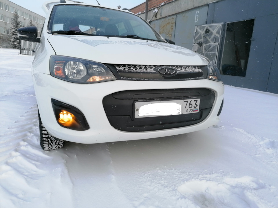 Холода наступили — Lada Калина 2 универсал, 1,6 л, 2018 года ...