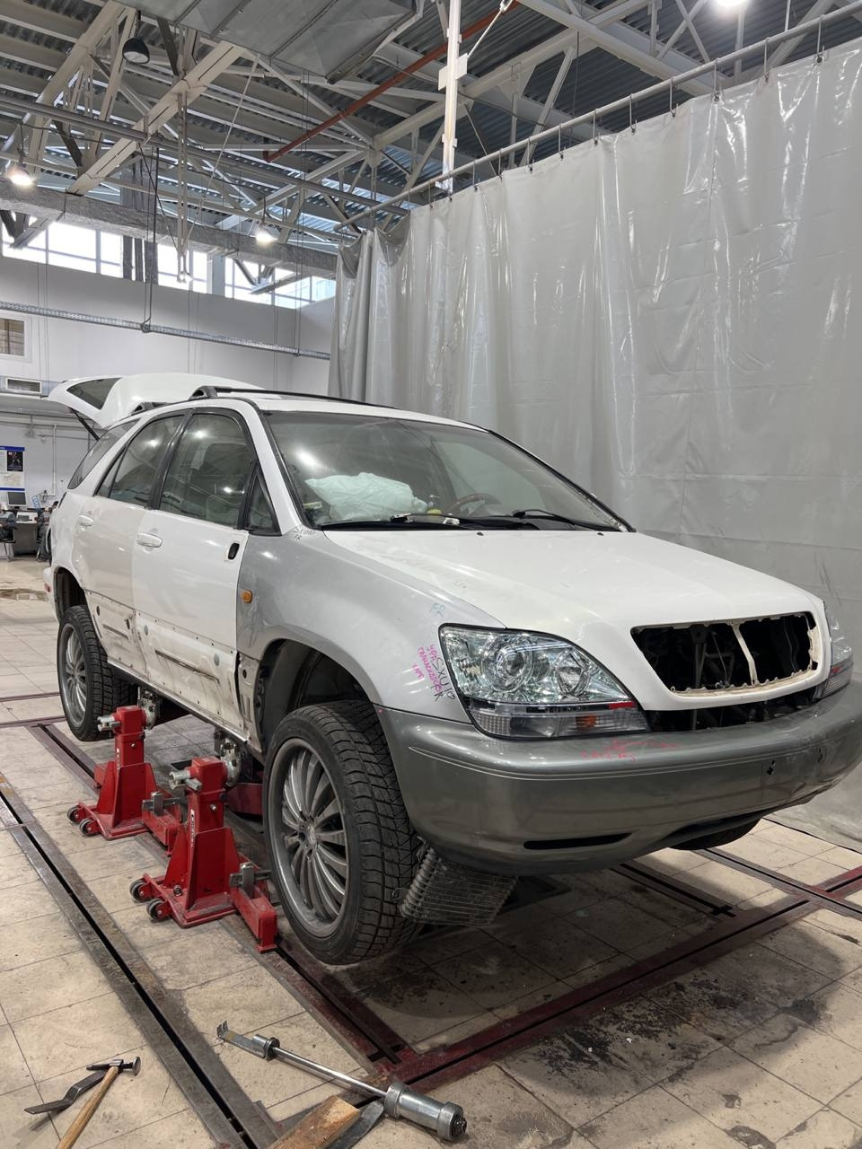 Кузовной ремонт — Lexus RX (1G), 3 л, 2002 года | кузовной ремонт | DRIVE2