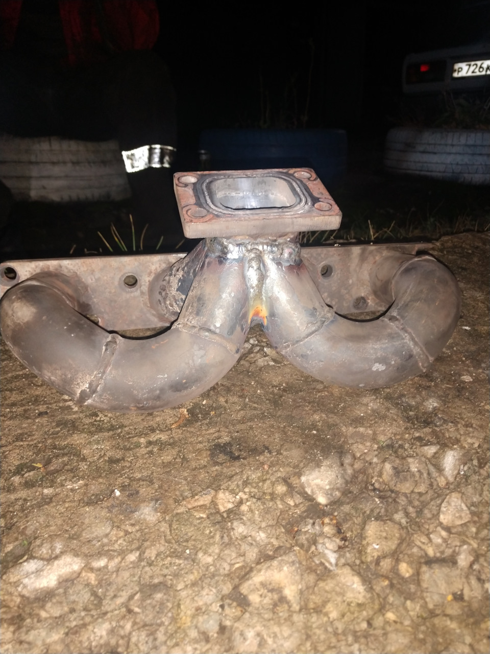 Прогар выпускного коллектора — Lada Vesta CNG, 1,6 л, 2019 года ...