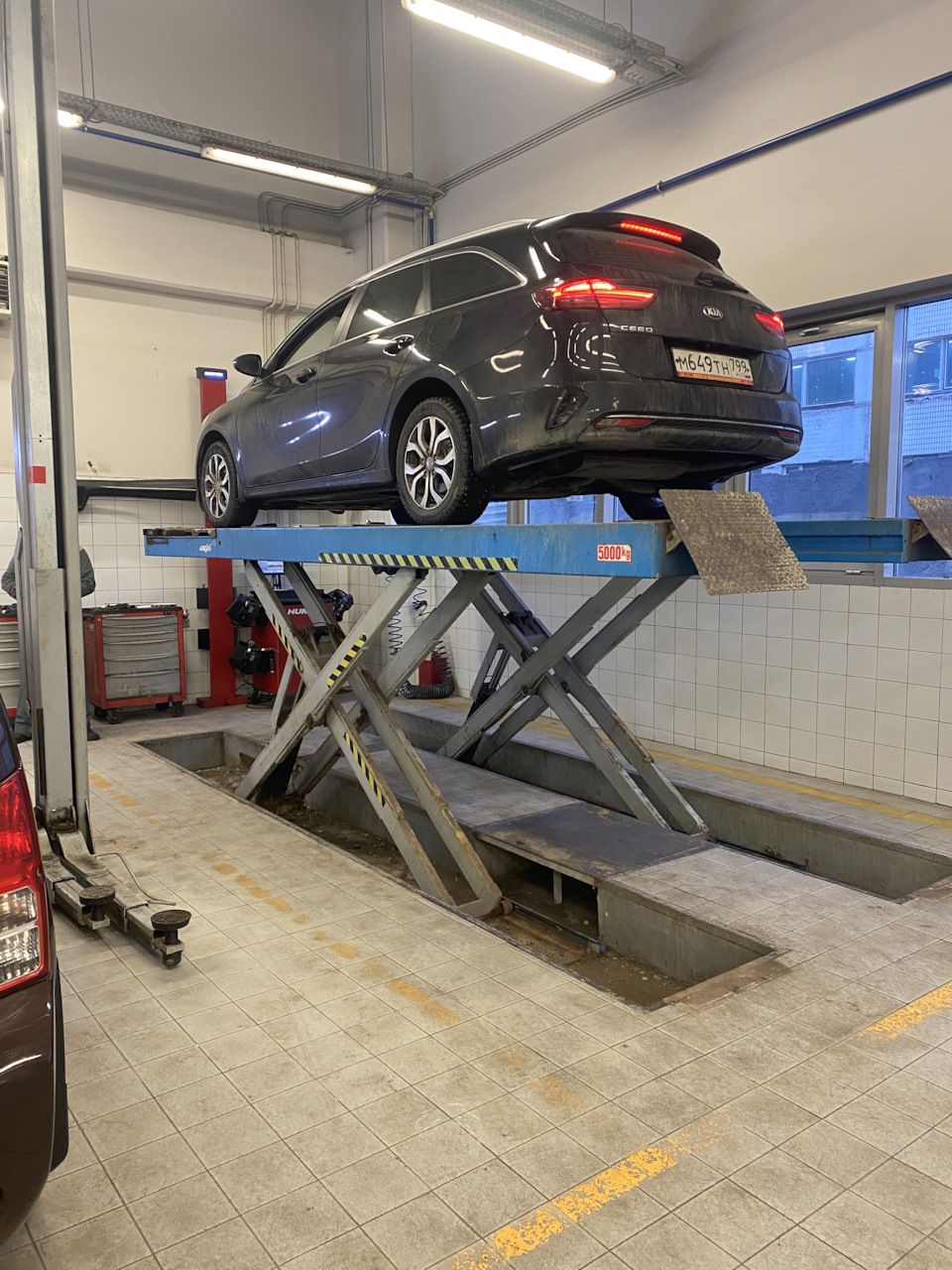 Большой привет Официалам. Сход-развал. — KIA Ceed SW (3G), 1,6 л., 2019 ...