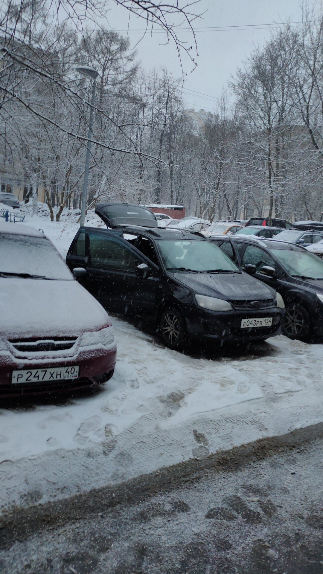 Новые лампы в подсветку номера — Lada Калина 2 универсал, 1,6 л, 2014 ...