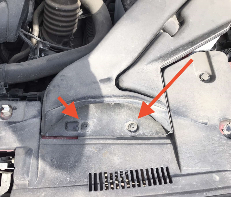 Клипсы воздухозаборника, кто как решает проблему? — Mitsubishi Lancer X ...