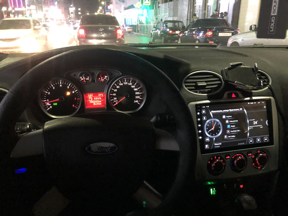 Табло рестайлинг фф2 — Ford Focus Hatchback II, 1,6 л, 2008 года ...