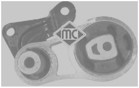 Нижняя подушка двигателя Metalcaucho — Ford Fusion, 1,4 л, 2008 года ...