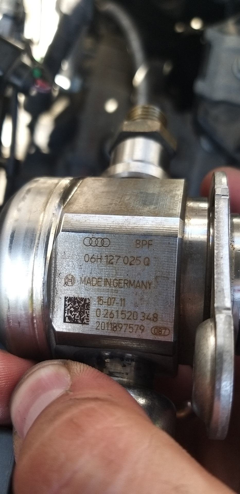 VW Tiguan двигатель 2,0 TDI - несколько советов и познавательных фото ТНВД