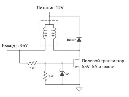 Invent jetronic 2 схема подключения