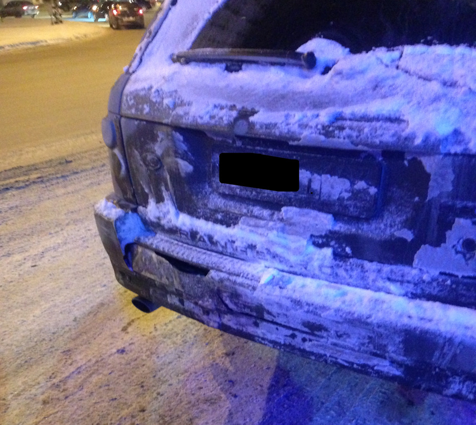 Захотел покрасить бампер? Крась оба!))) — Land Rover Range Rover Sport ...