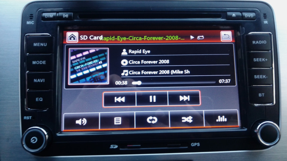 Замена башки с RCD 310 на CRS 710 — Volkswagen Passat B6, 1,8 л, 2008 ...