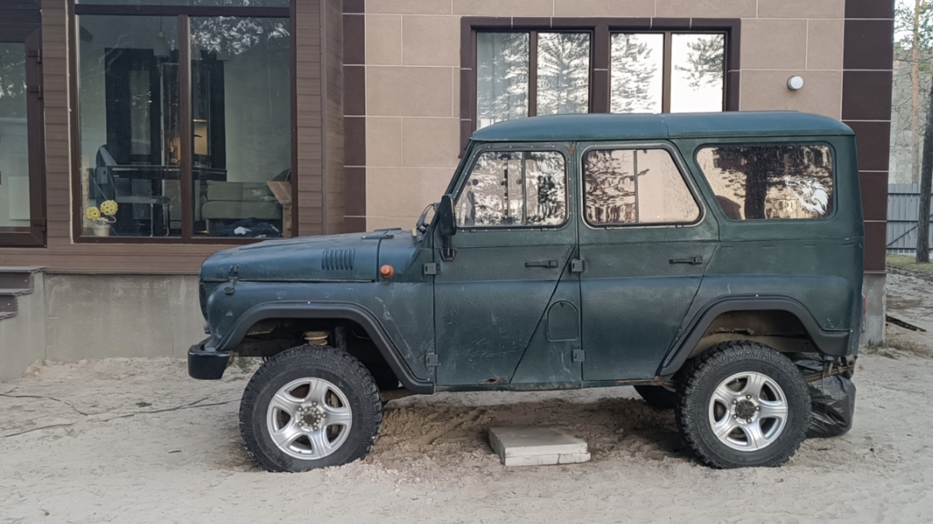 УАЗ 315195 Hunter 2.7 бензиновый 2008 | Атрибут на DRIVE2