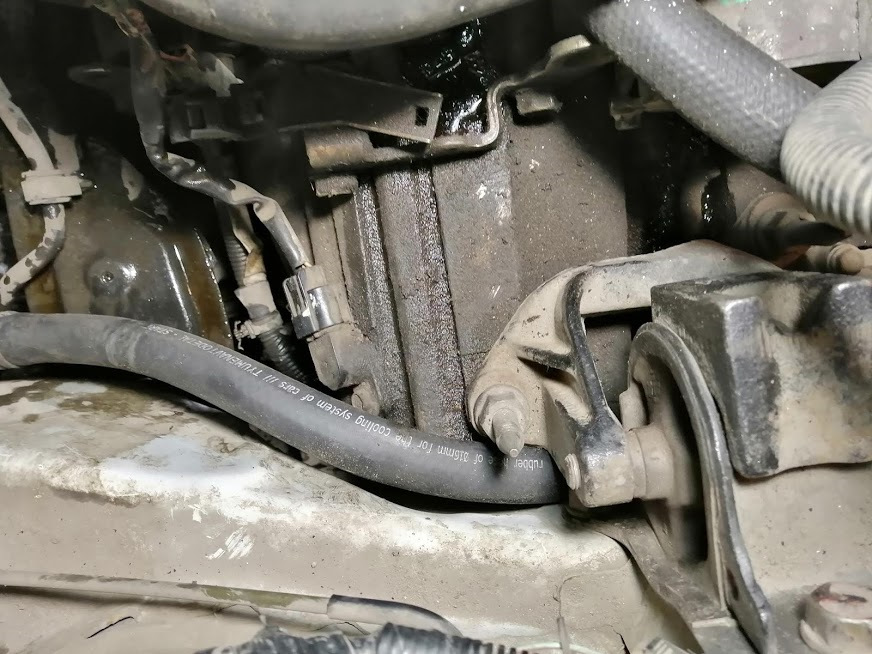 Установка котла Старт-Турбо на F23A — Honda Odyssey (2G), 2,3 л, 2003 ...