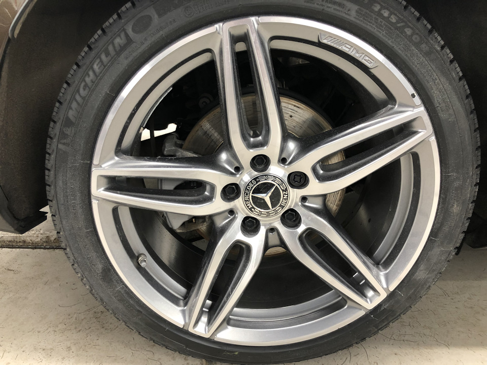 Ремонт бордюрки на дисках AMG — DRIVE2