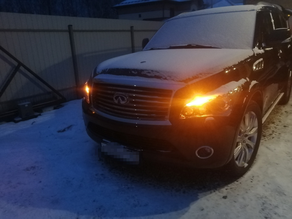 С диодами — Infiniti QX56 (2G)