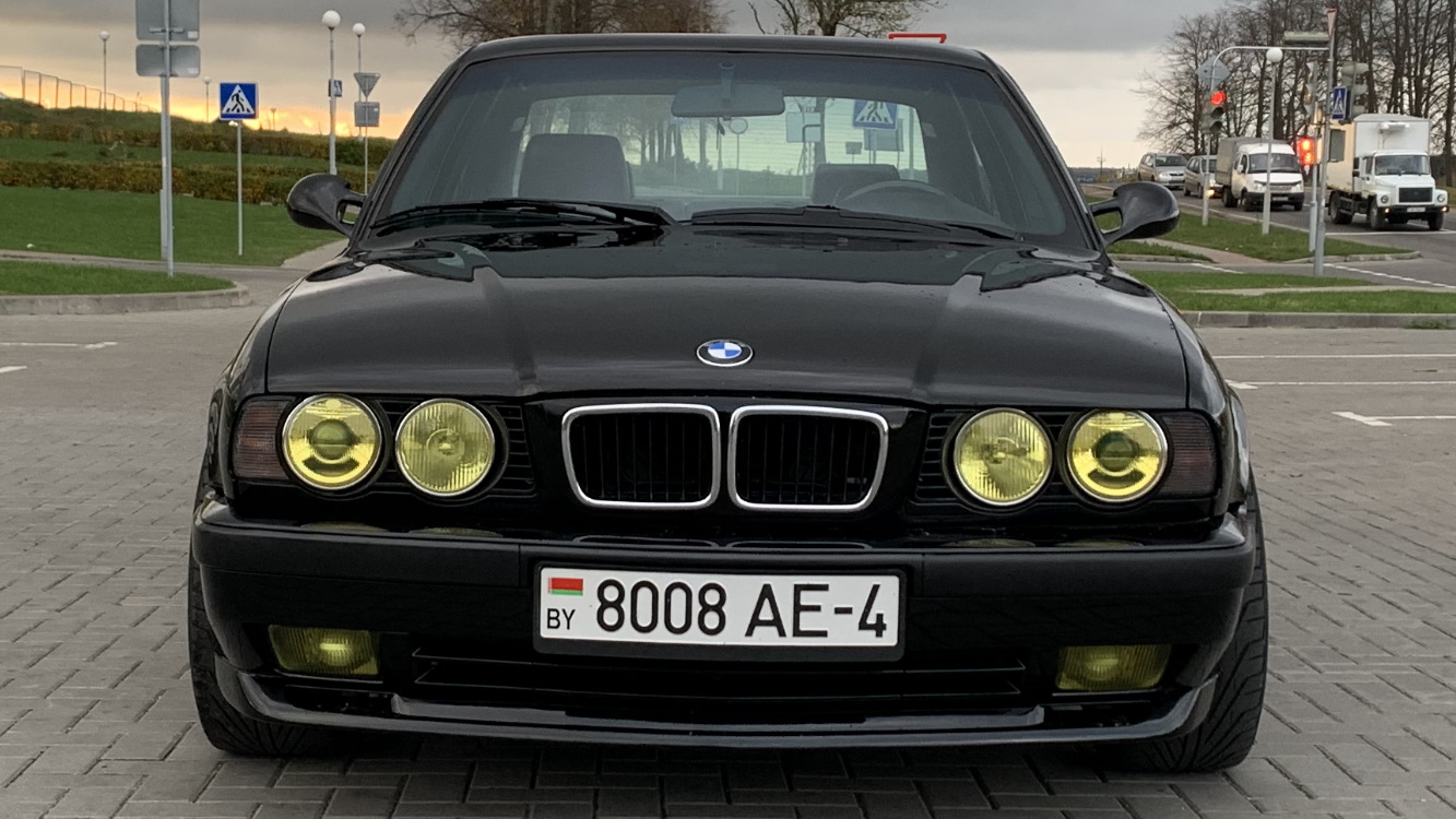 BMW 5 series (E34) 2.9 бензиновый 1990 | Black ///Mamba на DRIVE2