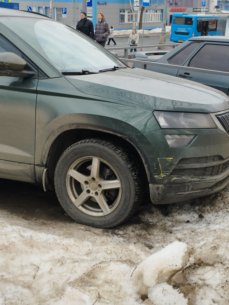 Зеленоглазое такси 🛺 😢 — Skoda Karoq, 1,4 л, 2020 года | поломка | DRIVE2