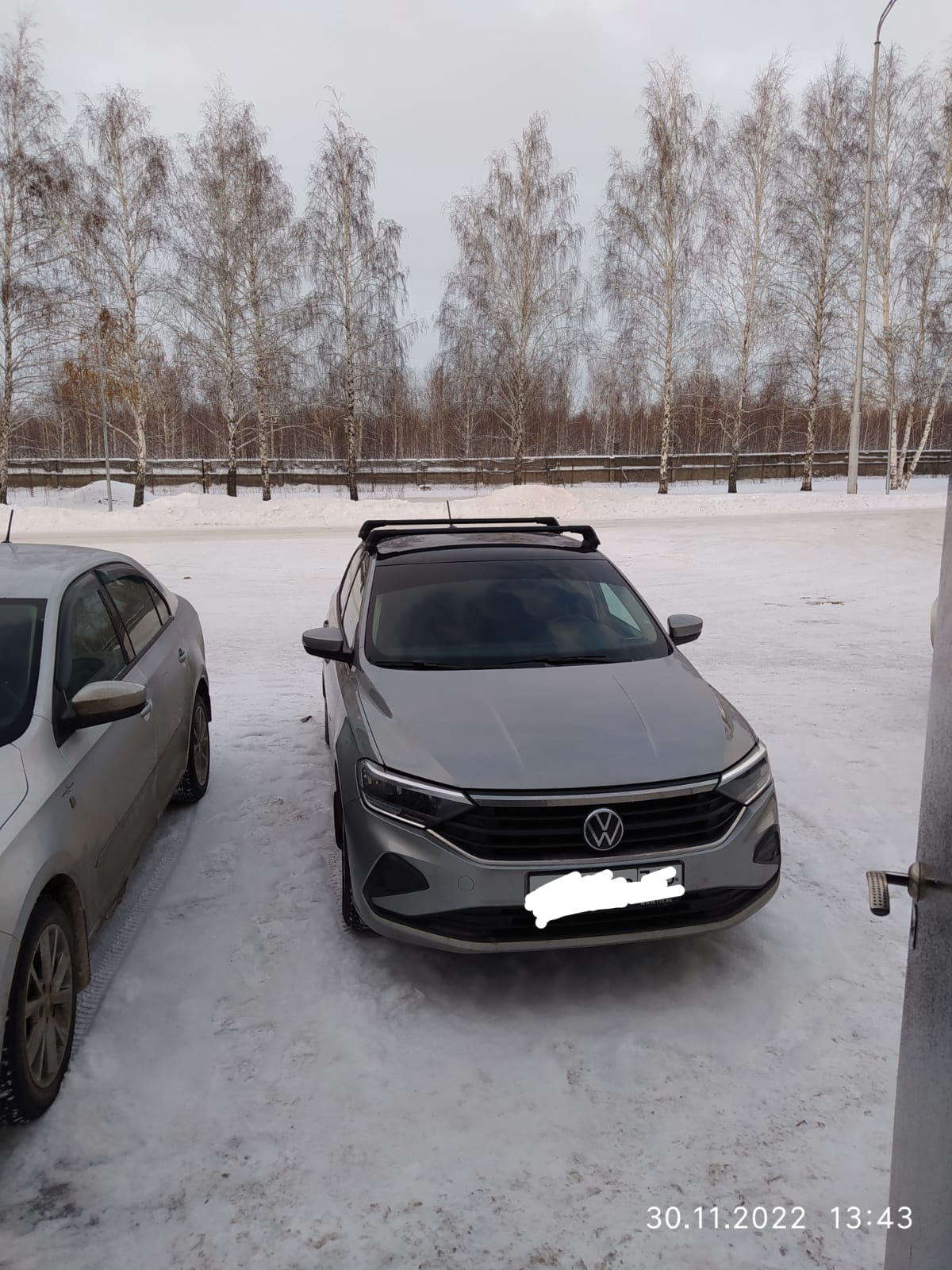 Купил багажник на крышу Фольксваген Поло 2020-… (Volkswagen Polo 2020 ...